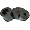 Rubber-Cal Heavy Black Conveyor Belt - Rubber Sheet - .30(2Ply) Thick x 4" Width x 36" Length - Black 20-143-0037