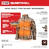 Milwaukee Tool M12 Heated QUIETSHELL Jacket Kit - Camo Small 224C-21S