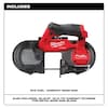 Milwaukee Tool M12 FUEL Compact Band Saw (Tool Only) 2529-20