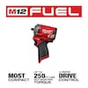 Milwaukee Tool M12 FUEL 3/8" Stubby Impact Wrench 2554-20