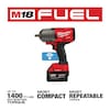 Milwaukee Tool M18 FUEL w/ ONE-KEY High Torque Impact Wrench 1/2" Friction Ring Kit 2863-22