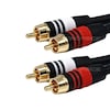 Monoprice A/V Cable, 2 RCA M/M, 3ft 2869