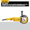 Dewalt 7" & 9" (180 mm & 230 mm) 6,000 rpm 5.3 HP Angle Grinder D28499X