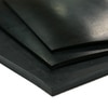Rubber-Cal Neoprene Sheet - 70A - Smooth Finish - Adhesive Backing - 0.25" T x 12" W x 24" L - Black 30-P70-250