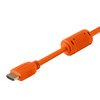 Monoprice HDMI Cable, Std Speed, Orange, 3ft, 28AWG 3949
