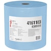 Kimberly-Clark Professional Dry Wipe Roll, X70, Jumbo Roll, Heavy Absorbency, 12 1/2 in x 13 1/2 in, 870 Sheets, Blue 41611