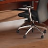 Floortex Chair Mat 60"x118", Rectangular Shape, Clear, for Hard Floor FR1215030019ER