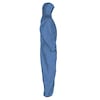 Kleenguard ChemResist Suit Bloodborne Pathogen & Chemical Splash Protection Coverall Hood 4X BLU 20/Cs 45027