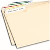 Avery Avery® File Folder Labels in Assorted Colors for Laser and Inkjet Printers 5266, 2/3" x 3-7/16", 750 Labels 727825266