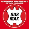 Milwaukee Tool SDS MAX Ground Rod Driver 48-62-4091