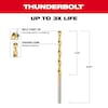 Milwaukee Tool THUNDERBOLT Titanium Coated 9/64" Drill Bit 48-89-2206