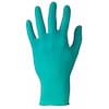 Ansell TouchNTuff, 9 1/2 in Chemical Resistant Gloves, Nitrile, Powder-Free, Large (9), 5 mil, 100 Pack 92-600