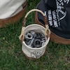 Klein Tools Mini Leather-Bottom Bucket, Mini Leather, 6" Height 5104MINI