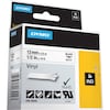Dymo Rhino™ Label Cartridge, Black/White, 18 ft. L 18444