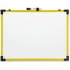 Quartet 24"x36" Magnetic Steel Whiteboard, Yellow 724125