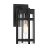 Nuvo Tofino - 1-Light - Small Lantern - Textured Black Finish with Clear Glass 60/6571