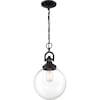 Nuvo Skyloft 1-Light Pendant Fixture - Aged Bronze Finish with Clear Glass 60/6673