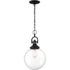 Nuvo Skyloft 1-Light Pendant Fixture - Aged Bronze Finish with Clear Glass 60/6673