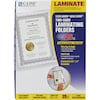 C-Line Products Quick Cover Laminate Pockets, PK25 65187