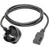Tripp Lite Power Cord, C13, BS-1363 UK Plug, 10A, 6ft P056-006-10A
