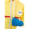 Chemsplash Collared Chemical Resistant Coveralls, 6 PK, Yellow, Non-Woven Laminate, Zipper 7013YT-4XL
