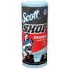 Kimberly-Clark Professional Scott Shop Towels Original, Multipurpose, Perforated Roll, Blue, 55 Towels/Roll, 11" x 9.4" 75130
