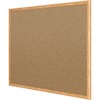 Quartet Cork Bulletin Board 3ft.x2ft., Oak Finish Frame 85366