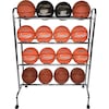 Champion Sports Basketball Cart, 4 tier, 16 ball capacity BRC4