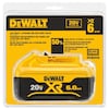 Dewalt 20.0V Max XR Premium Lithium-Ion Battery, XR 6.0Ah Capacity DCB206