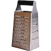 Mercer Cutlery Box Grater, 4-Sided, 3-1/2"x4-3/4"x9"H M35420