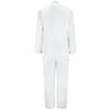 Red Kap Coverall, Chest 54In., White CT10WH RG 54