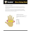 Tillman TIG Welding Gloves, Deerskin Palm, L, PR 25AL