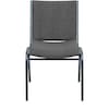 Flash Furniture Fabric Stack Chair, Gray XU-60153-GY-GG