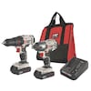 Porter-Cable 20V MAX* 1/2 in. Cordless Drill/Driver and 1/4 in. Impact Driver Combo Kit PCCK604L2