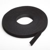 Velcro Brand Reclosable Fastener, Acrylic Adhesive, 75 ft, 2 in Wd, Black 191195