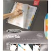 Wilson Jones Sheet Protector Set, 8 Tabs, Multicolor W55115A