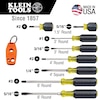Klein Tools General Purpose Slotted Screwdriver 1/4 in Square 600-4