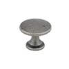 Richelieu Hardware 1 3/4 in (44 mm) Pewter Traditional Metal Cabinet Knob BP81224142