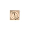 Richelieu Hardware 1 3/16 in (30 mm) x 1 3/16 in (30 mm) Champagne Bronze Transitional Cabinet Knob BP88223030CHBRZ