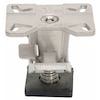 Zoro Select Adjustable Floor Lock, Top Plate, 11-1/2in FL-ADJ-810-SS