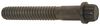 Zoro Select Grade 9, 1/2"-13 Flange Bolt, Plain Alloy Steel, 1-1/2 in L, 5 PK 2FB45