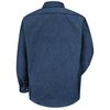 Vf Imagewear Long Sleeved Shirt Wstrn, Blue Dnm, 100 perCtn, 4XL SD78DN RG 4XL