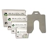 Maudlin Products Slotted Shim C-4 x 4" x 0.125", Pk5 MSC125-5