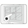 Zoro Select Shrink Window Kit, 42x62, 1 Window 2RRF5