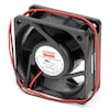 Dayton Axial Fan, Square, 24V DC, - Phase, 31.5 cfm, 2 3/8 in W. 2RTH1