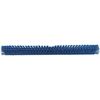 Vikan 24 in Sweep Face Broom Head, Soft/Stiff Combination, Synthetic, Blue 31943