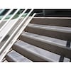 Wooster Products Stair Tread, Black, 60in W, Extruded Alum 511BLA5