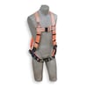 3M Dbi-Sala Full Body Harness, Vest Style, Universal, Polyester, High Visibility Orange 1106201