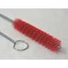 Tough Guy Pipe Brush, 31 in L Handle, 5 in L Brush, Red, Polypropylene, 36 in L Overall 2VHE5