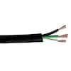 Carol 12 AWG 3 Conductor Carolprene Portable Cord 600V 250 ft. BK 02725.85.01